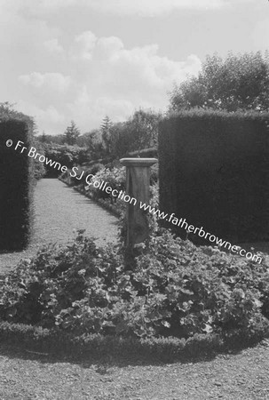 LISMORE CASTLE  IN THE FLOWER GARDEN